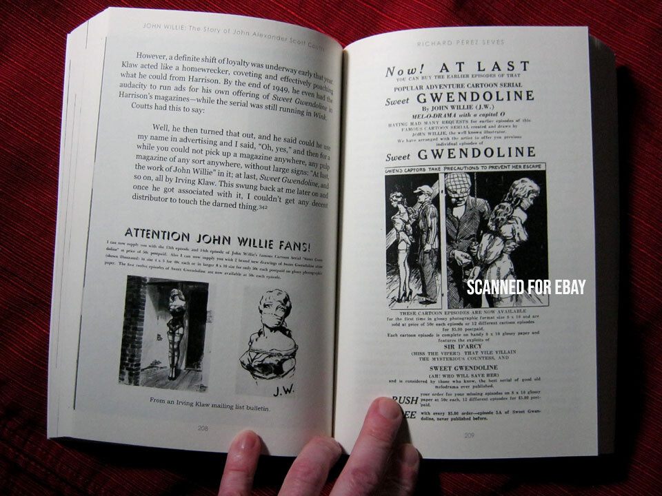 Eric Stanton, Steve Ditko, Sweeter Gwen, JOHN WILLIE: The Story of John Coutts