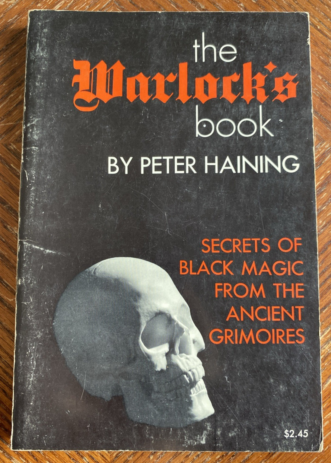 Warlock&rsquo;s Book Secrets of Black Magic by Peter Haining 1972 Citadel Paperback