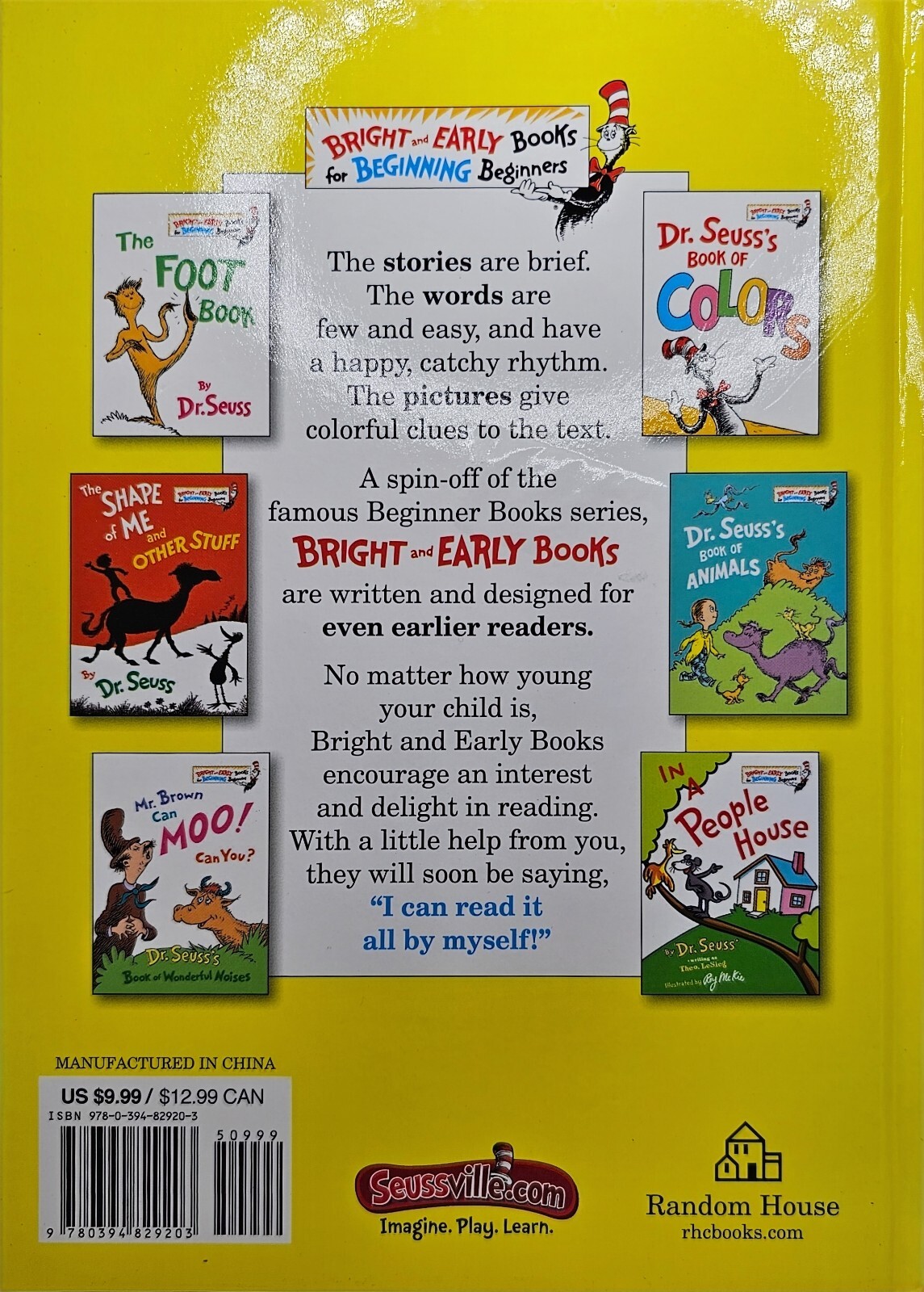 Bright and Early Books(R) Ser.: There&rsquo;s a Wocket in My Pocket by Seuss (1974,…