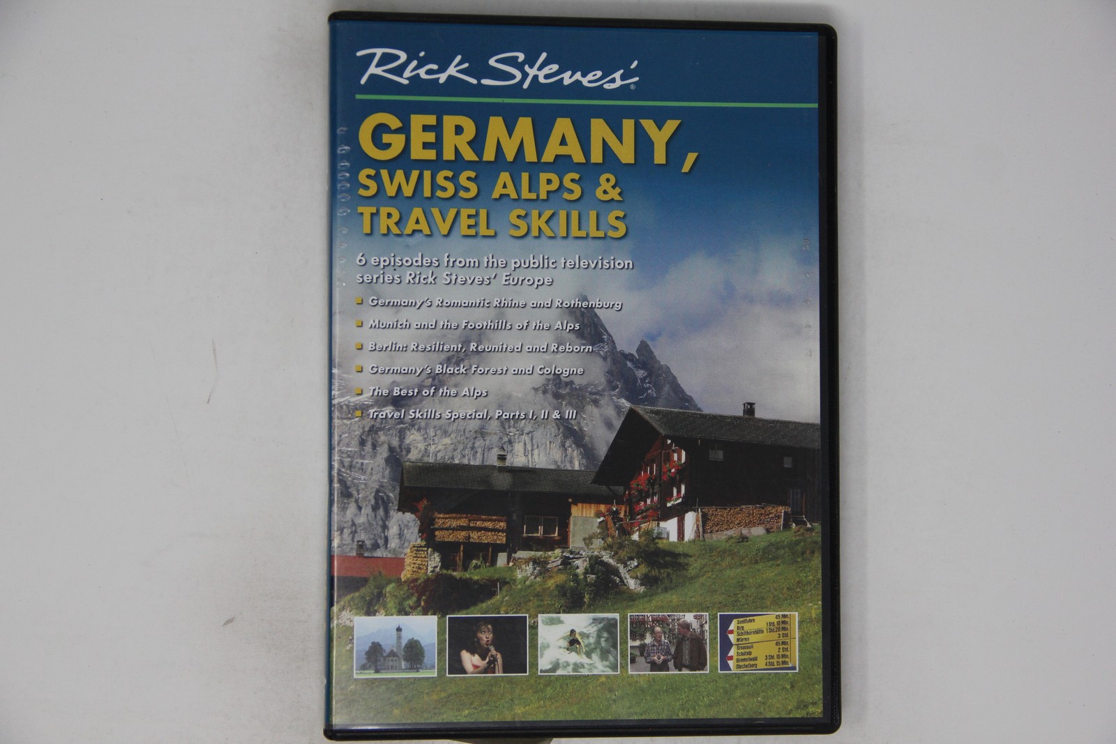 Rick Steves&rsquo; Germany Swiss Alps Travel Skills DVD