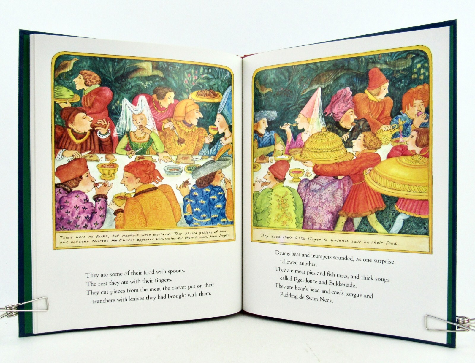 A MEDIEVAL FEAST Aliki 1983 Thomas Crowell HBDJ EXC