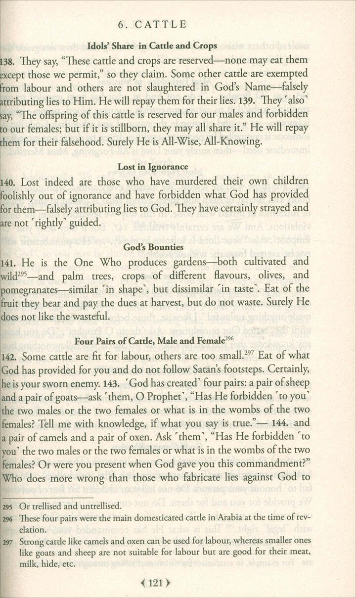 The Clear Quran English Only |Hardcover (8.7&Prime; x 5.7&Prime;)
