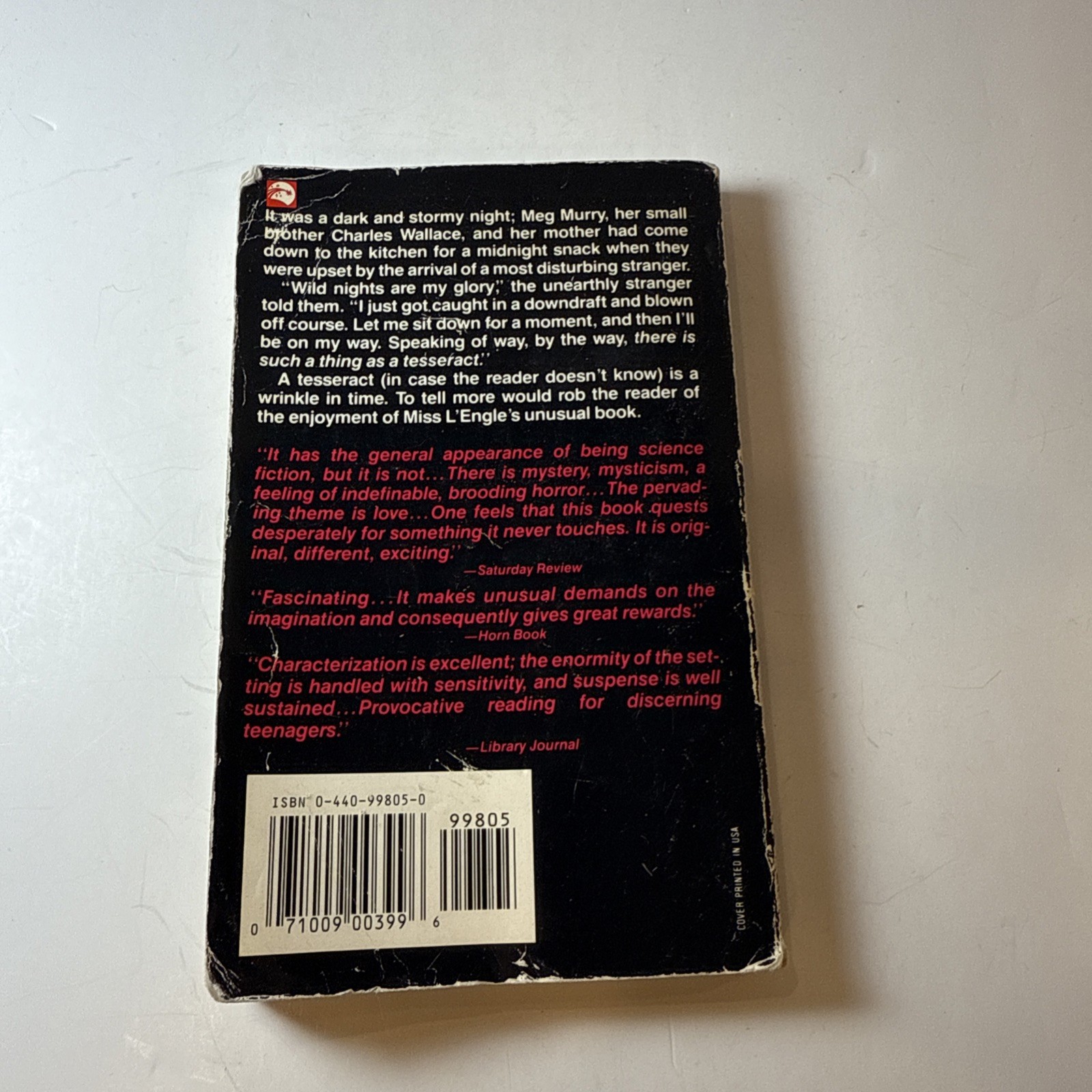 A Wrinkle In Time Madeleine L&rsquo;Engle 1976 Paperback Stranger Things Henry Creel