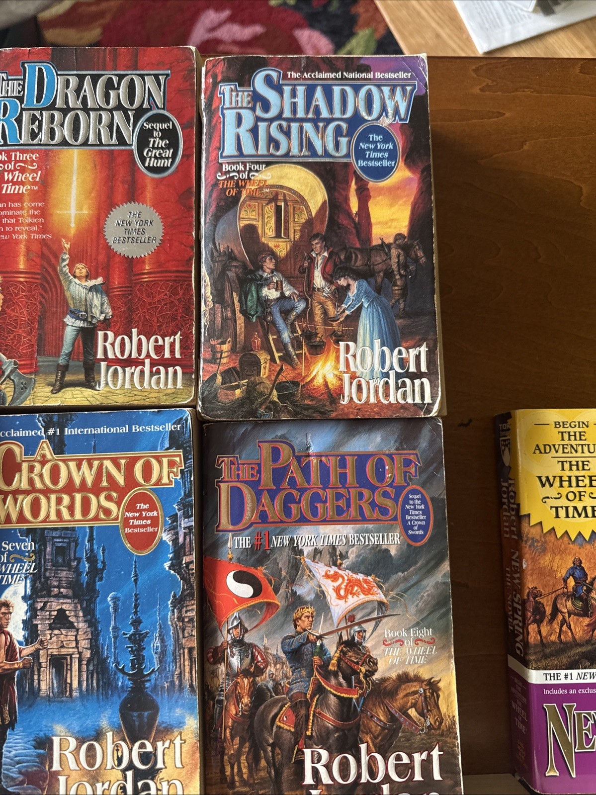 The Wheel of Time Complete Set 1-14 + prequel 15 PB Books Robert Jordan