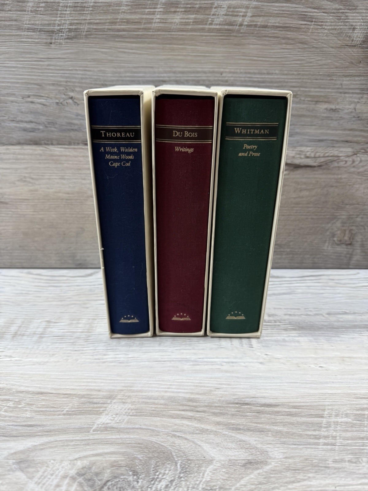 The Library of America Hardcover Lot of 3 with Cases – Excellent Condition