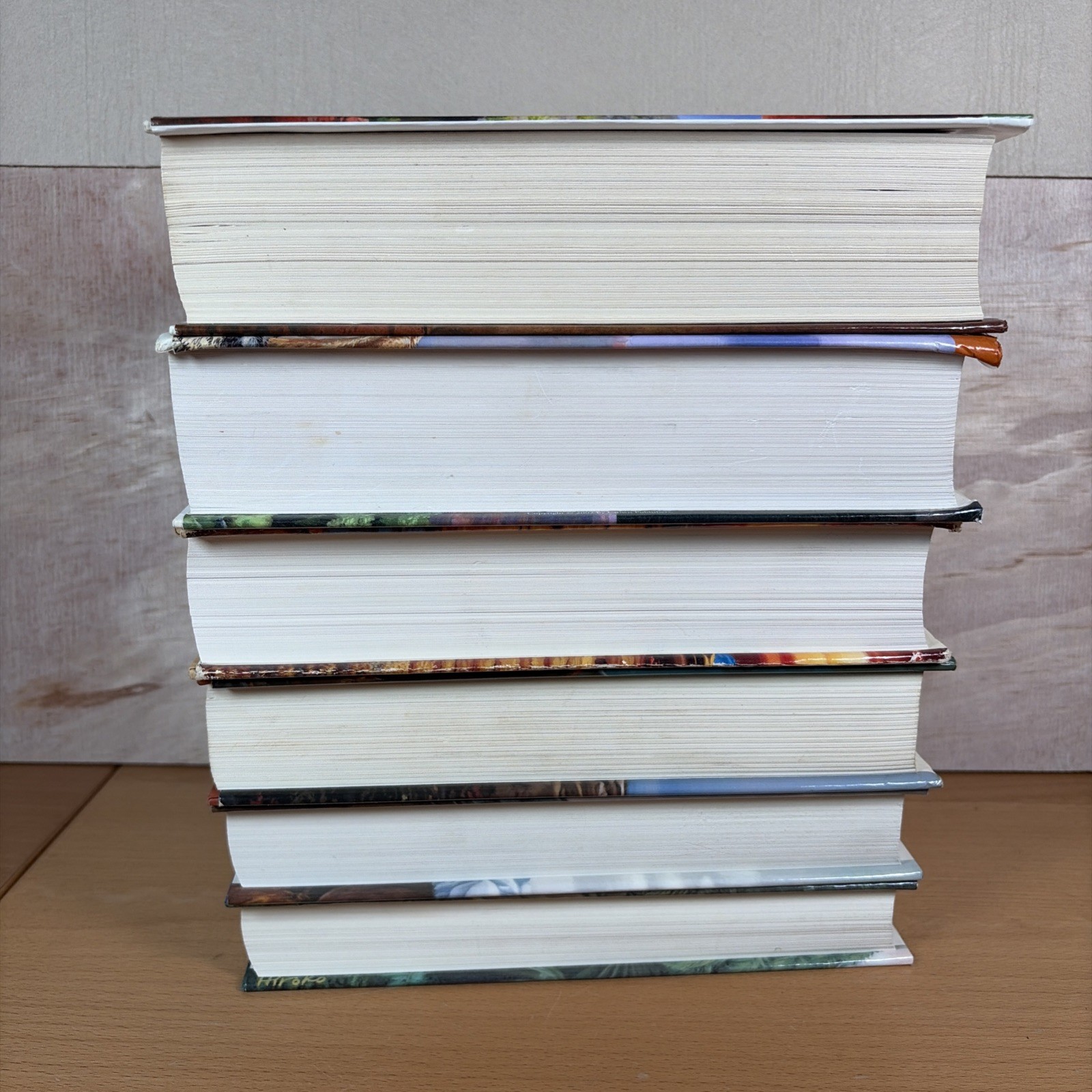 Complete Set Series Lot of 6 Earth&rsquo;s Children Books by Jean Auel HARDCOVER