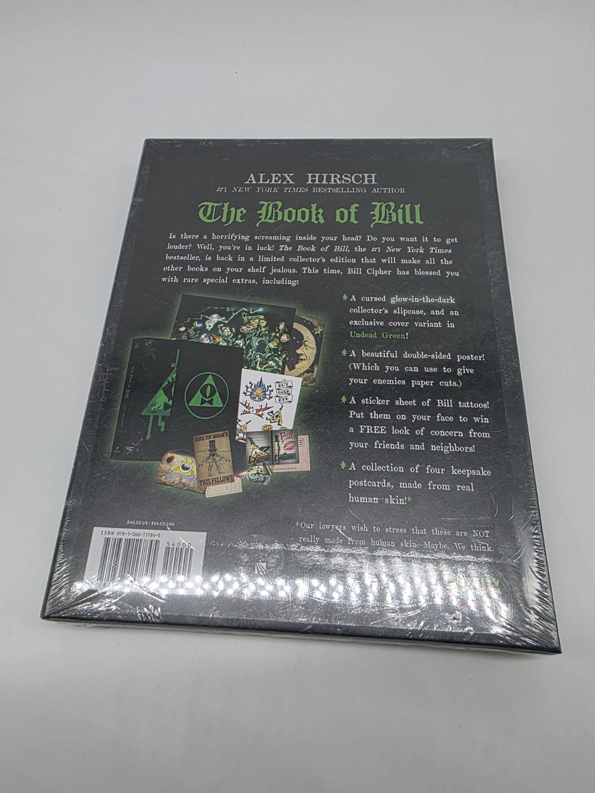 SEALED • 2025 HBDJ BOOK w/ slipcase THE BOOK OF BILL alex hirsch COLLECTOR&rsquo;S ed