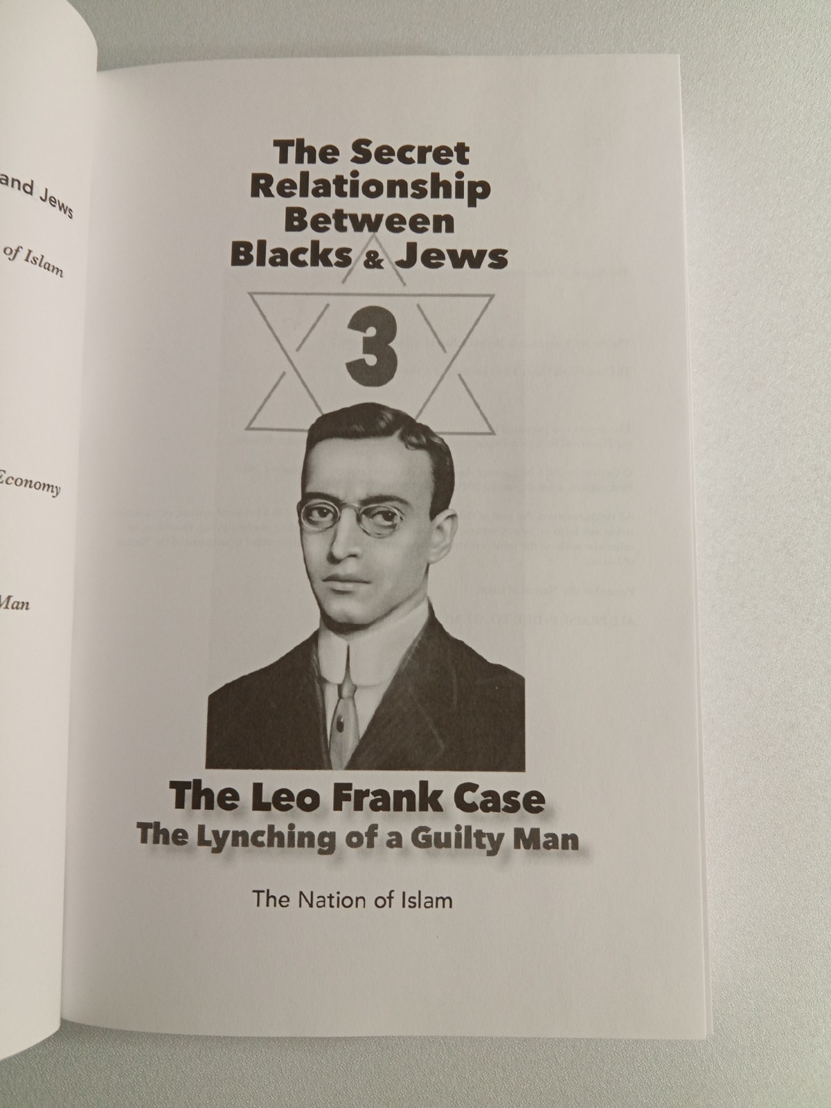 Secret Relationship Between Blacks and Jews, Volume 3 by Nation of Islam PB