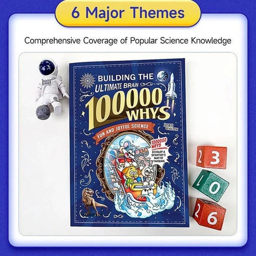 Children&rsquo;s Encyclopedia 100000 Whys Kids Book Ages 6-12 Extracurricular Reading