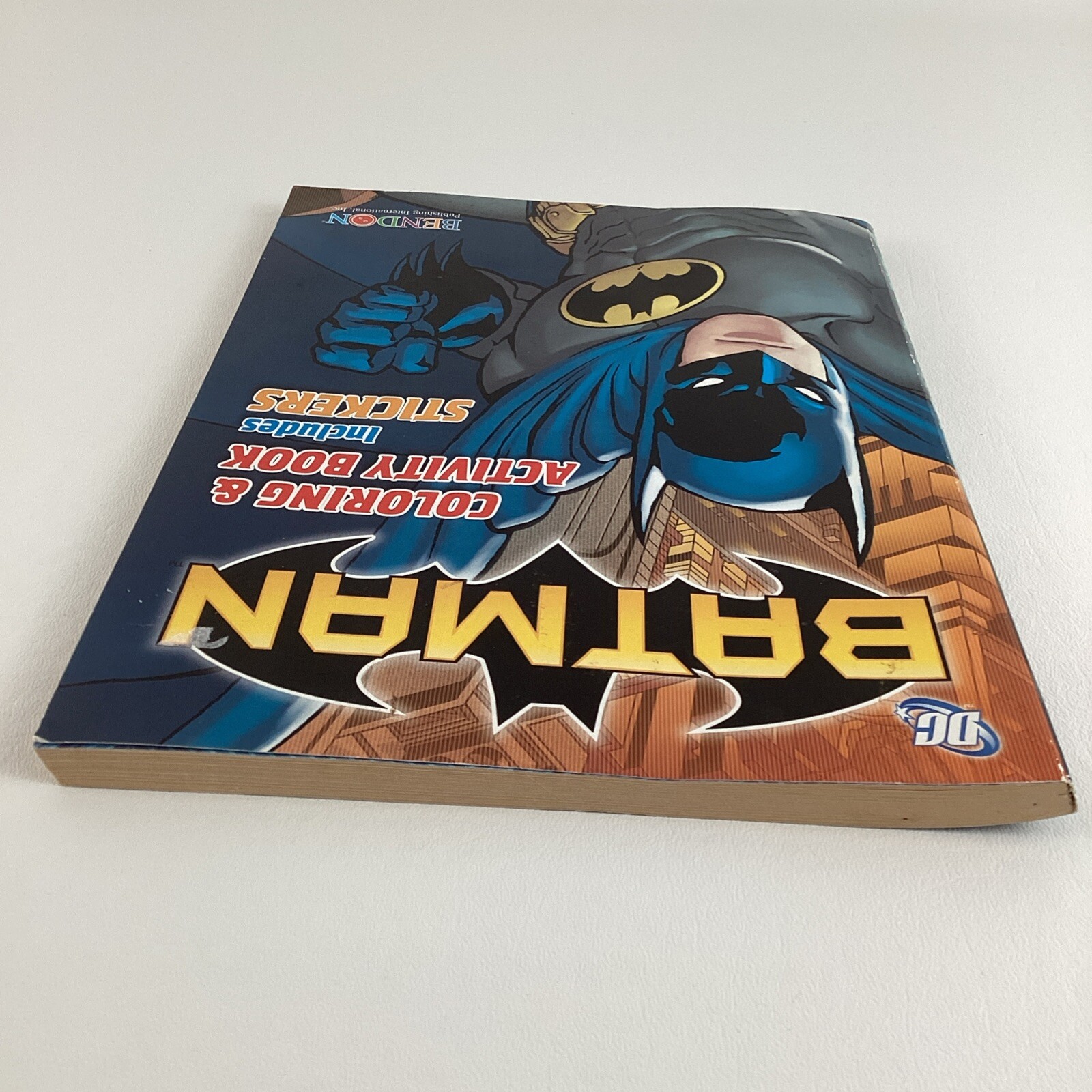 DC Comics Batman Coloring Activity Book Stickers Puzzle Mazes Super Hero Bendon