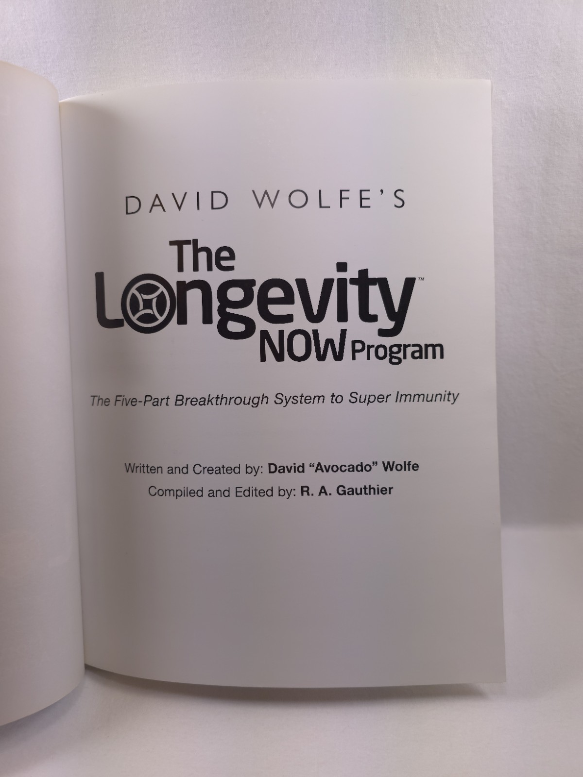 David Wolfe&rsquo;s The Longevity Now Program Manual & 9 CD Set 2010