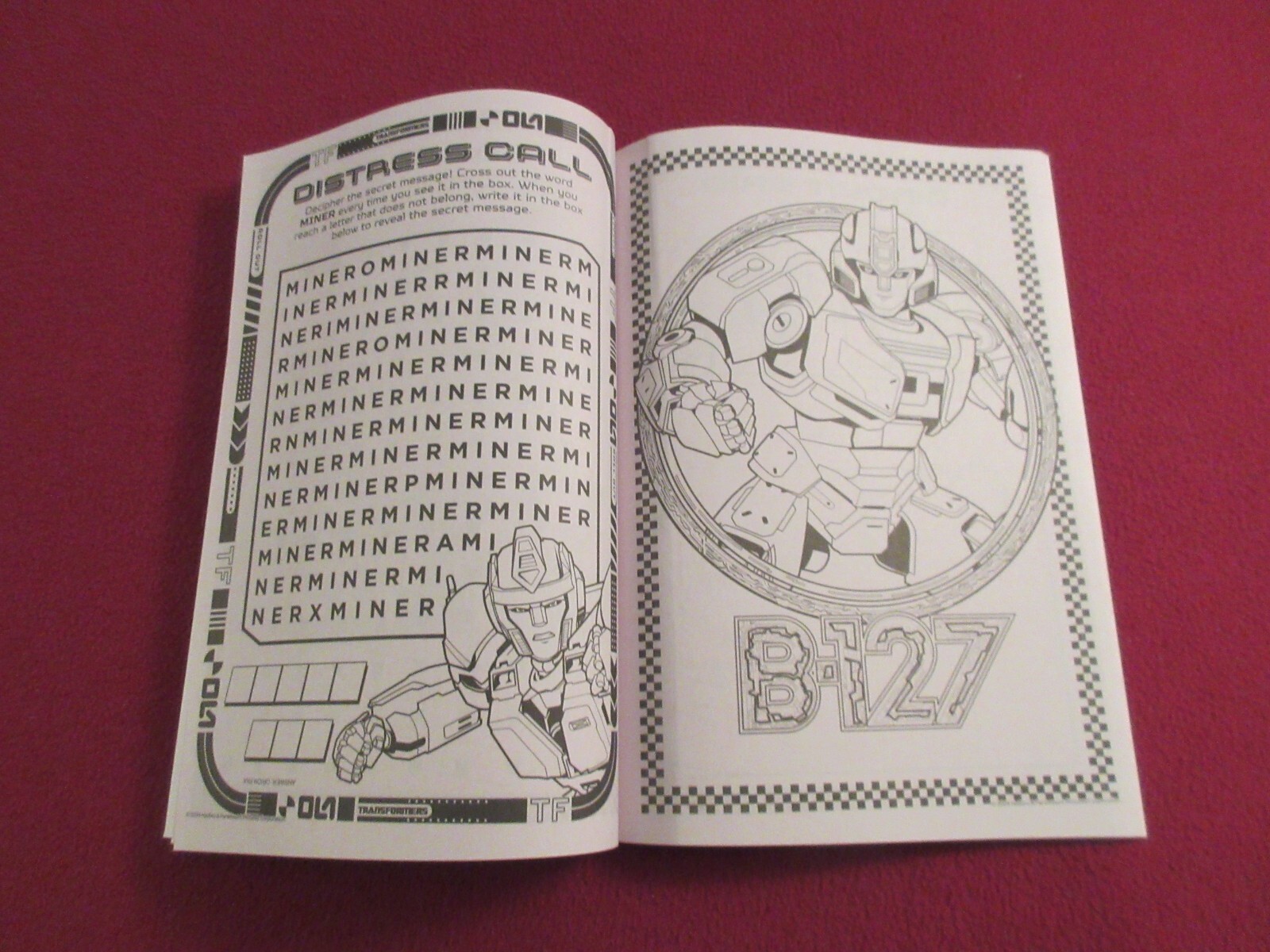 2023 Transformers One Jumbo Coloring & Activity Book – 80 Pages