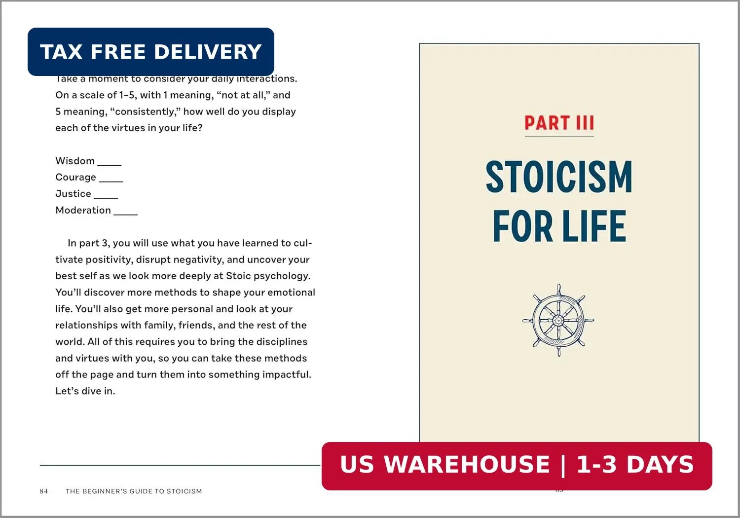 The Beginner&rsquo;s Guide to Stoicism: Tools for Emotional Resilience and Positivity