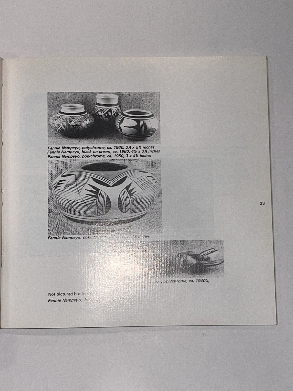 7 FAMILIES IN PUEBLO POTTERY Chino ACOMA Zuni SAN ILDEFONSO Native American ART