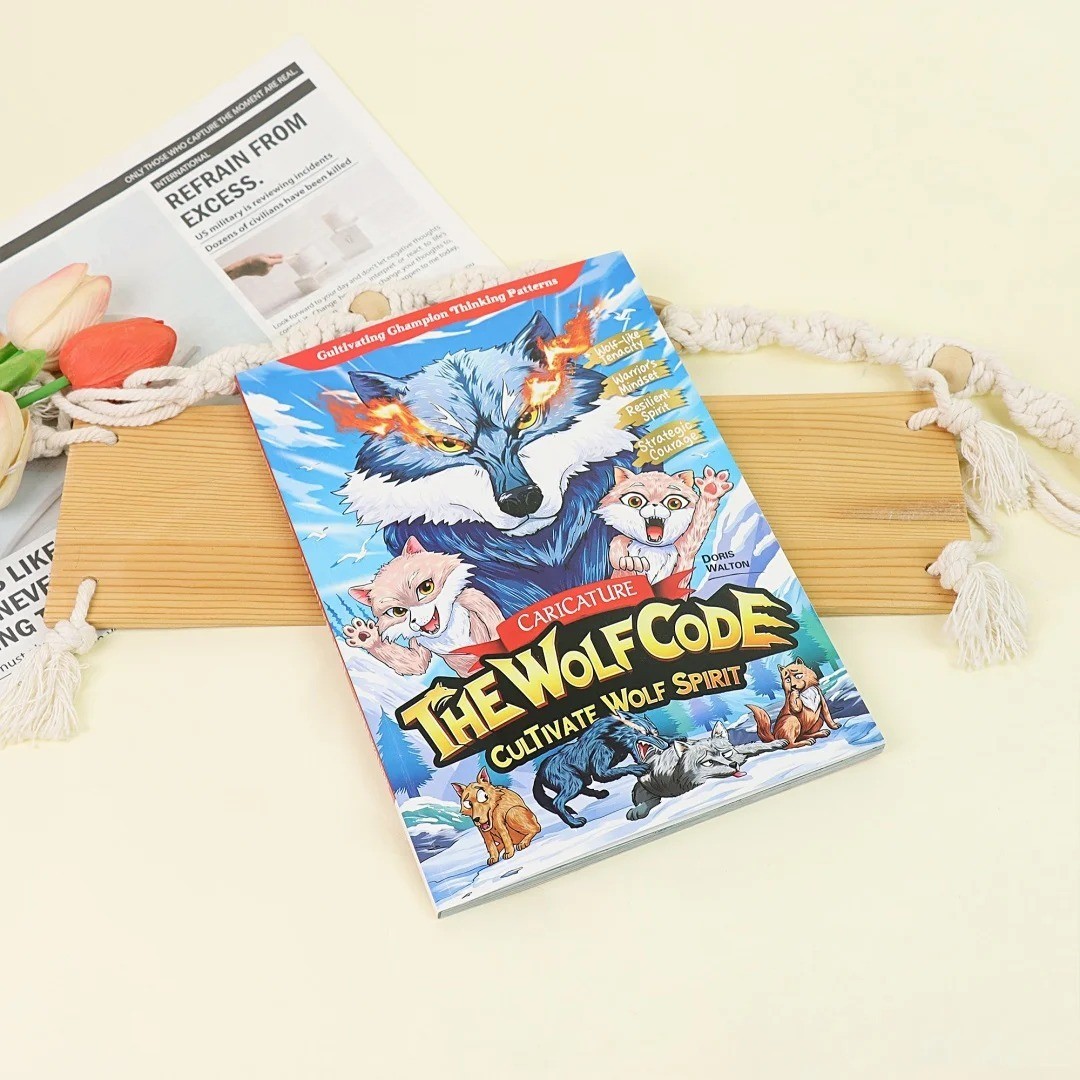 The Wolf Code: Cultivate Wolf Spirit English Version Caricature Children&rsquo;s Book