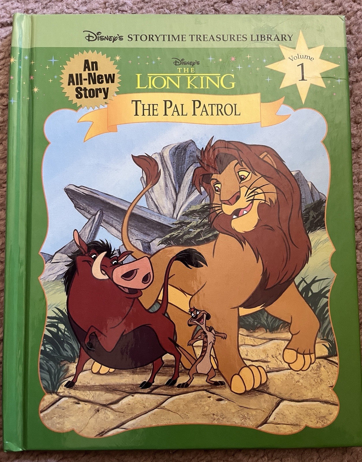 Disney&rsquo;s Storytime Treasures The Pal Patrol Vol 1 Vintage 1998 Lion King