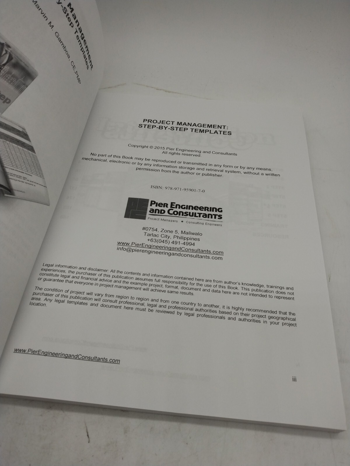 Project Management Step-By-Step Templates Marvin M. Gamboa 2015 Trade Paper.287