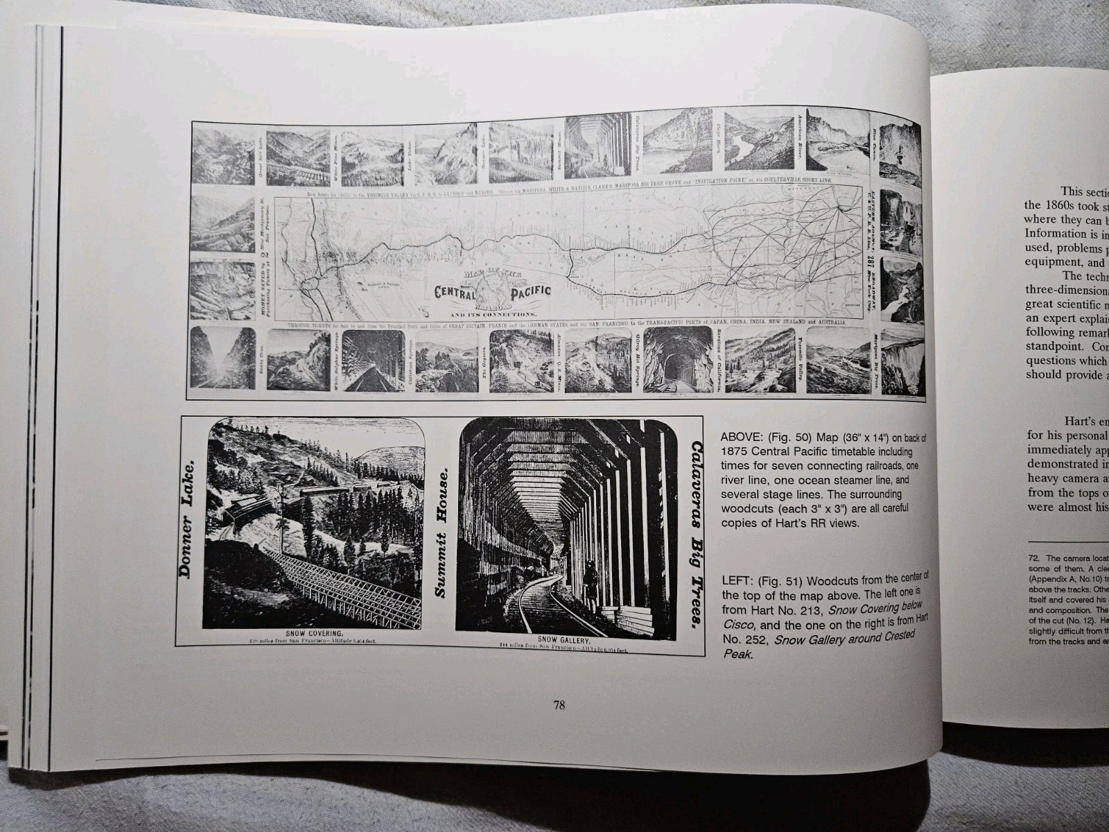 The 364 Railroad Photographs: Alfred A. Hart, artist ( Ex-library ) HC