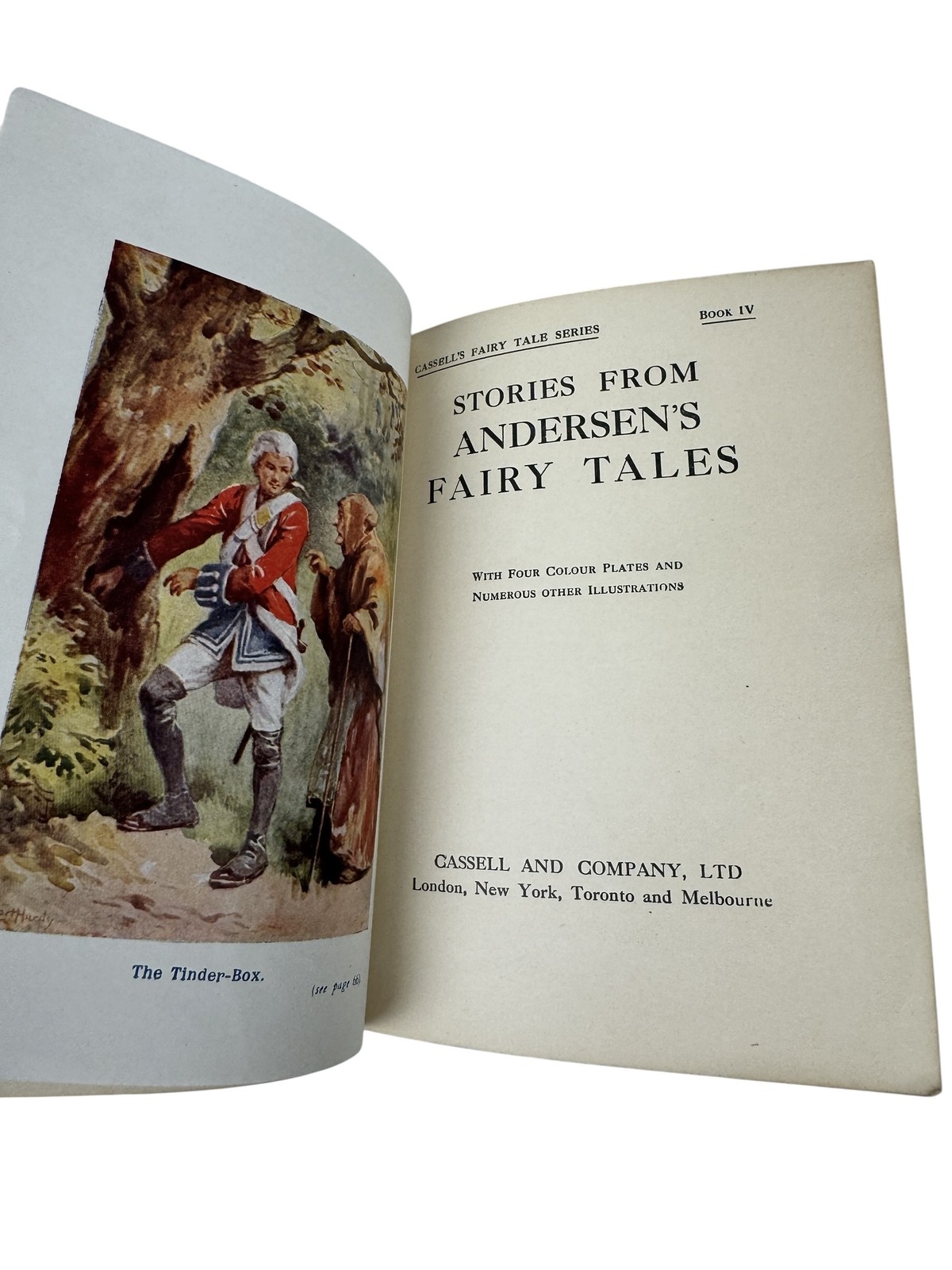 Andersen&rsquo;s Fairy Tales Cassell&rsquo;s Library for Little People Book IV Vintage