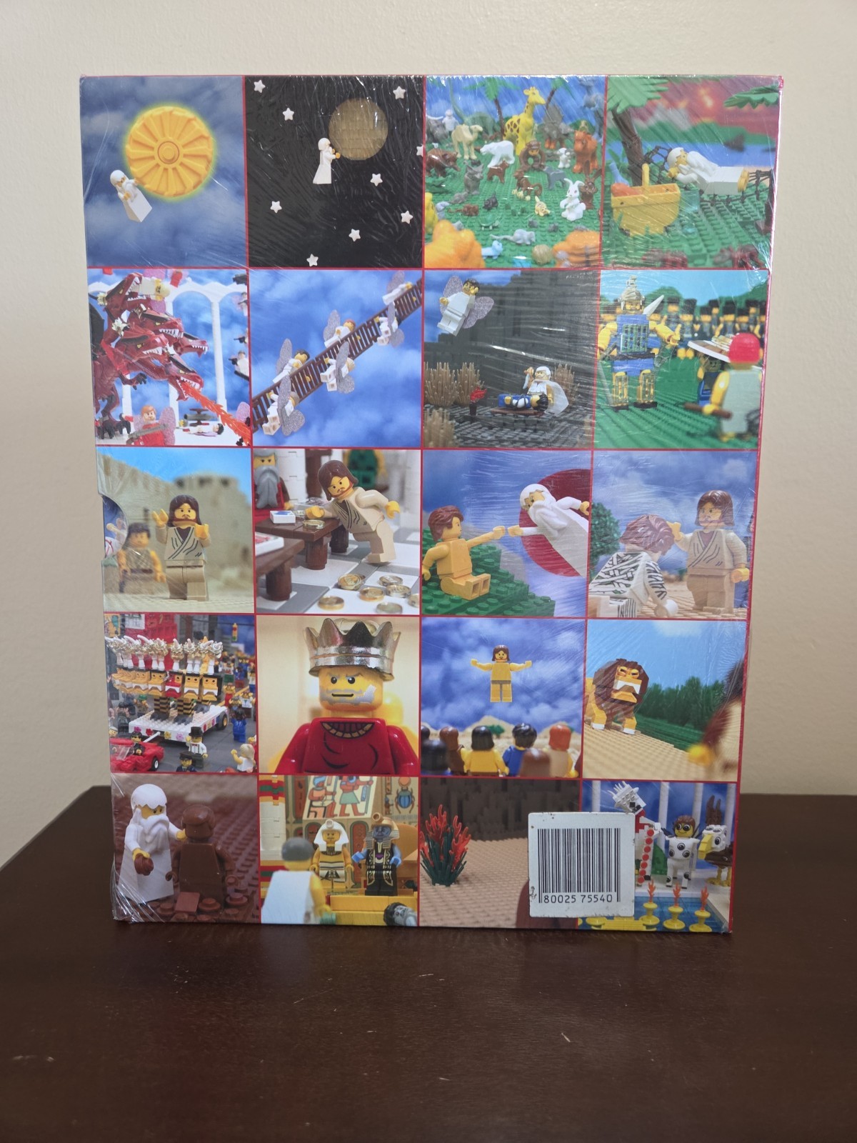 NEW Sealed The Brick Bible Complete Set Old & New Testament LEGO Book Set Poster