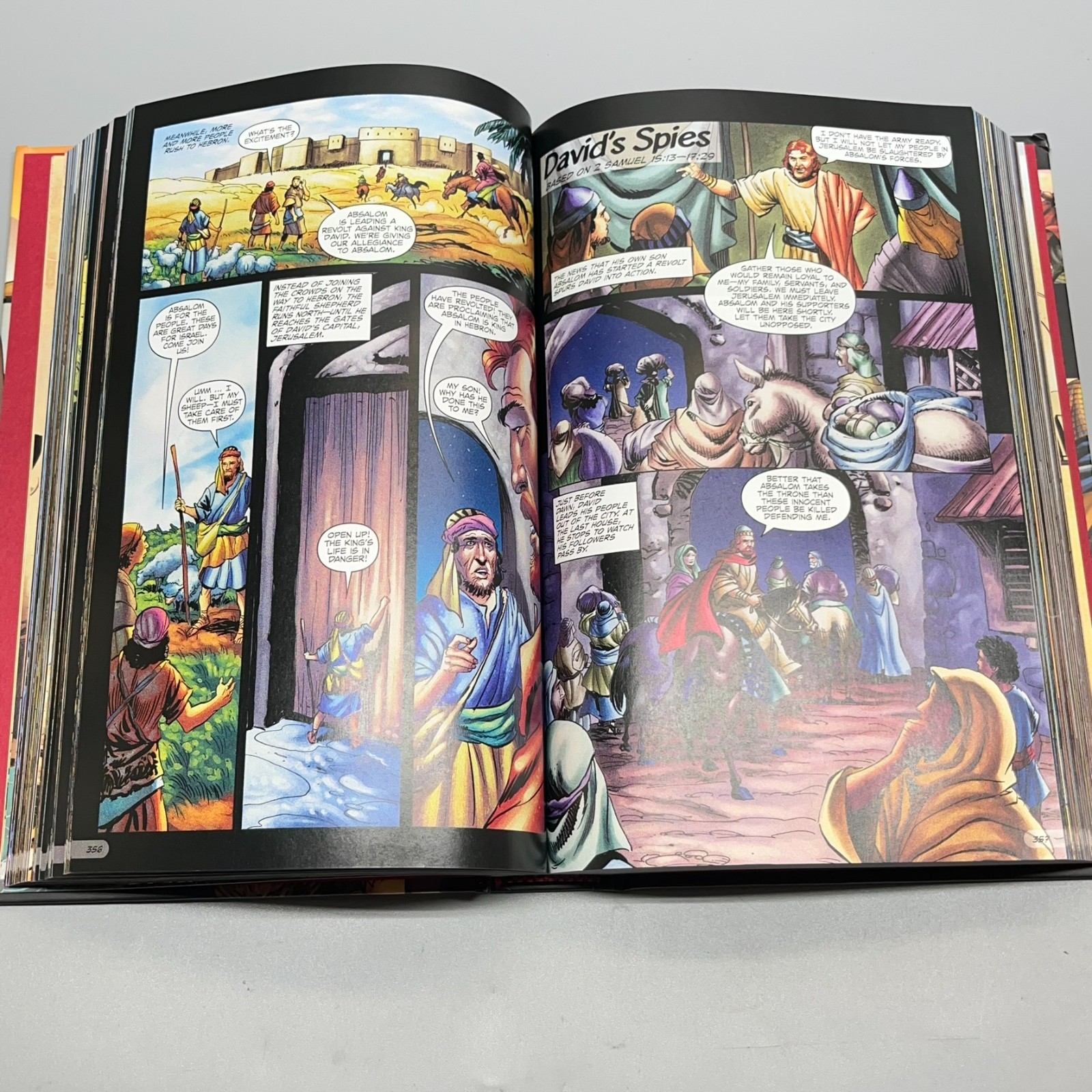 The Action Bible God&rsquo;s Redemptive Story Illust Sergio Cariello 2020 1st Edition