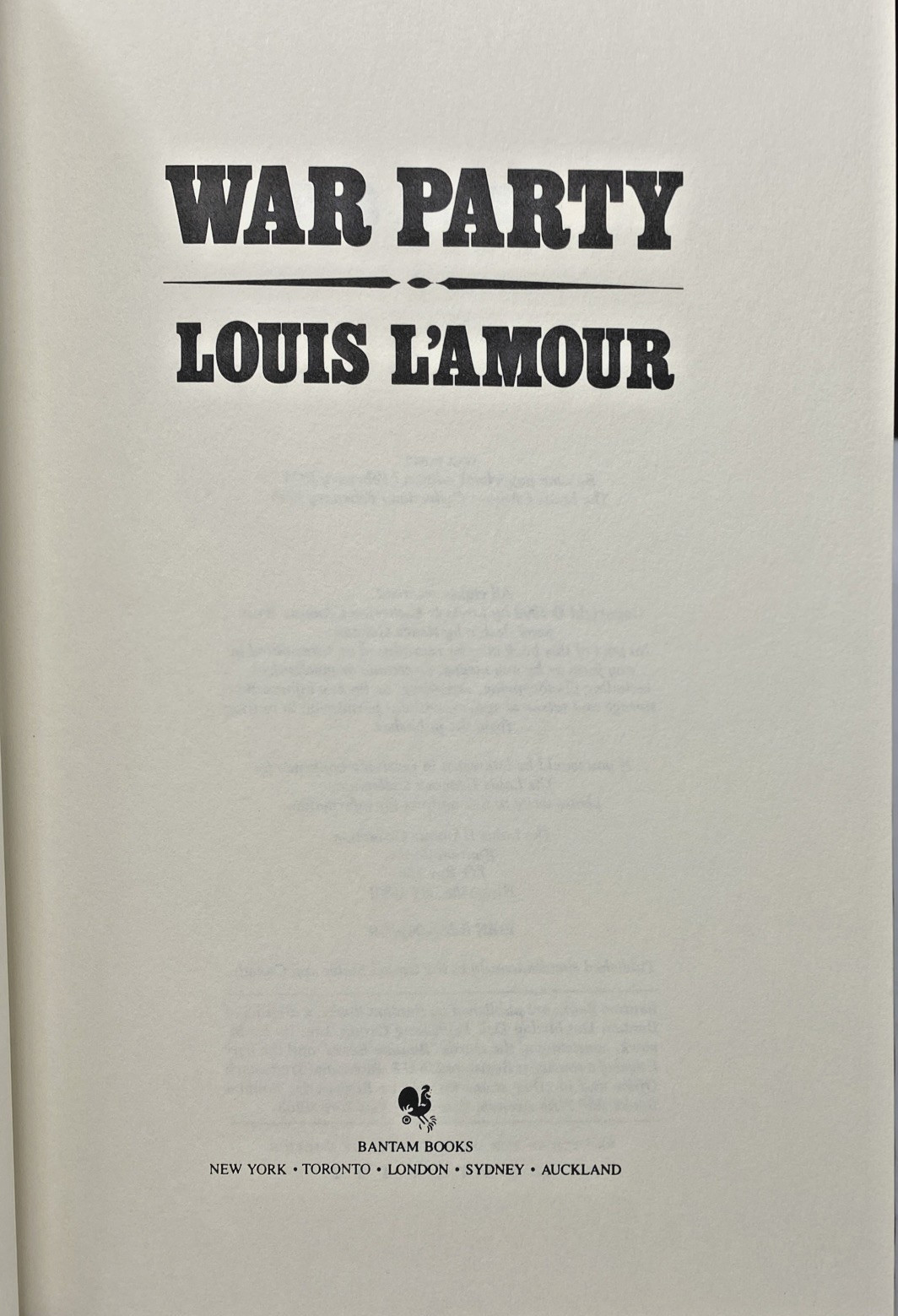 Louis L&rsquo;Amour Lot of 4~ Imitation Leather Excellent Condition~ Bantam Books