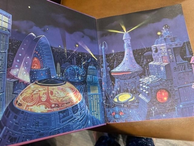 Worlds Beyond Time Sci-Fi Art of the 70s Adam Rowe Abrams 2023 HC signed New