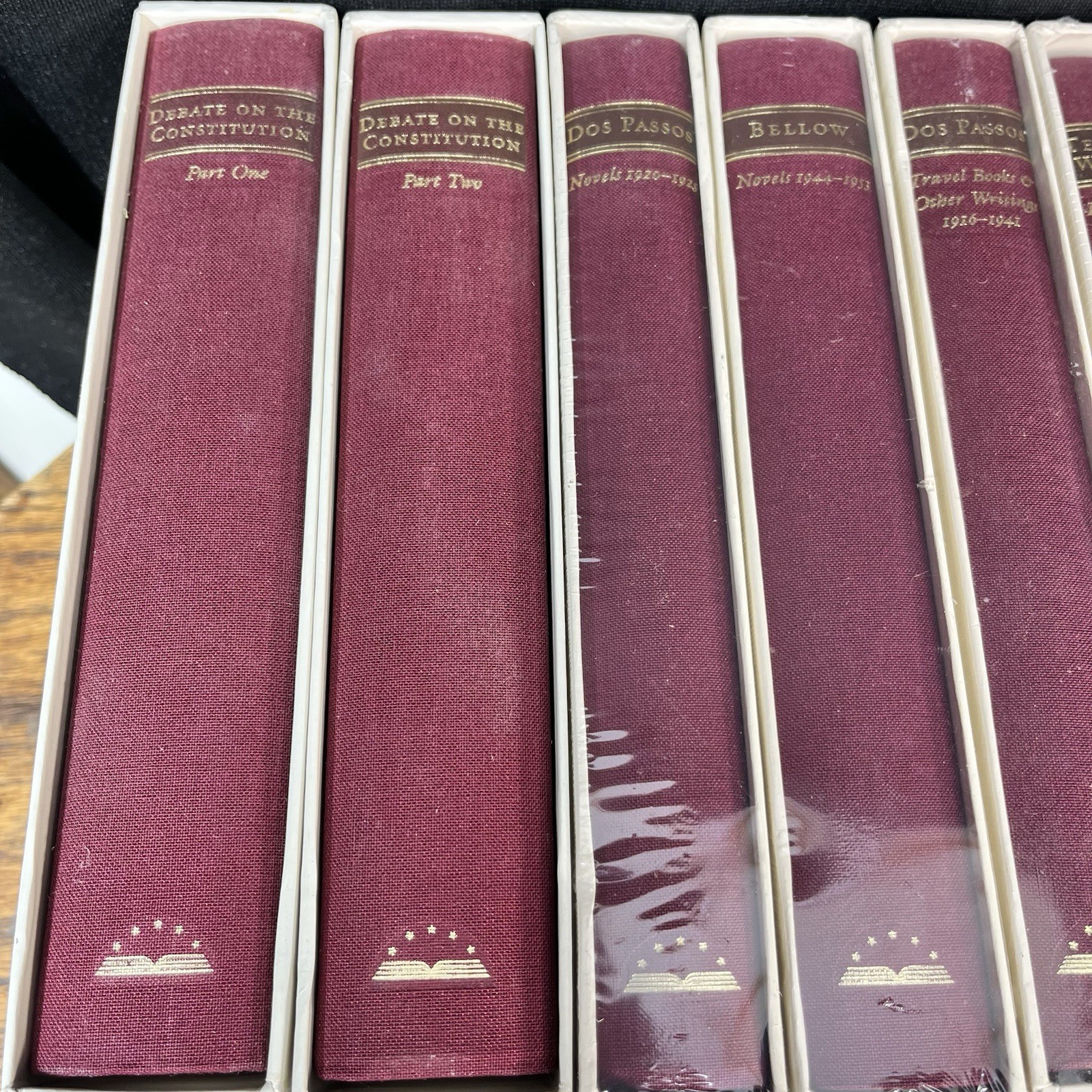 The Library Of America Books with Slipcases Lot Of 31 Mixed Authors Classics