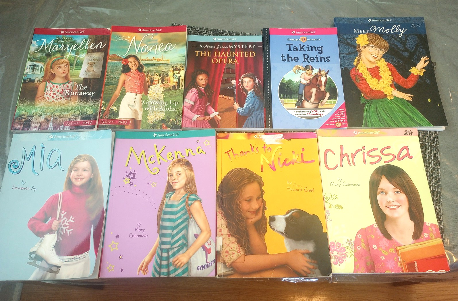 AMERICAN GIRL Books Various Titles and Authors LOT OF 18 SEE TITLES IN PICTURES