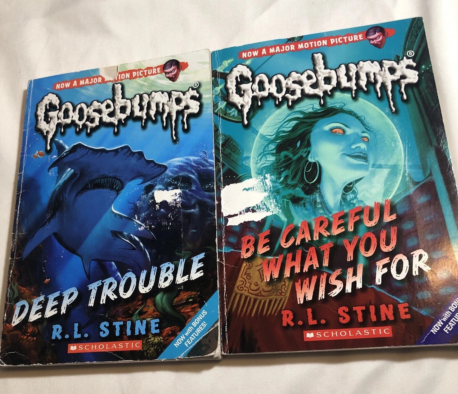 GOOSEBUMPS LOT OF 10 BOOKS! Reissue Lot ZY