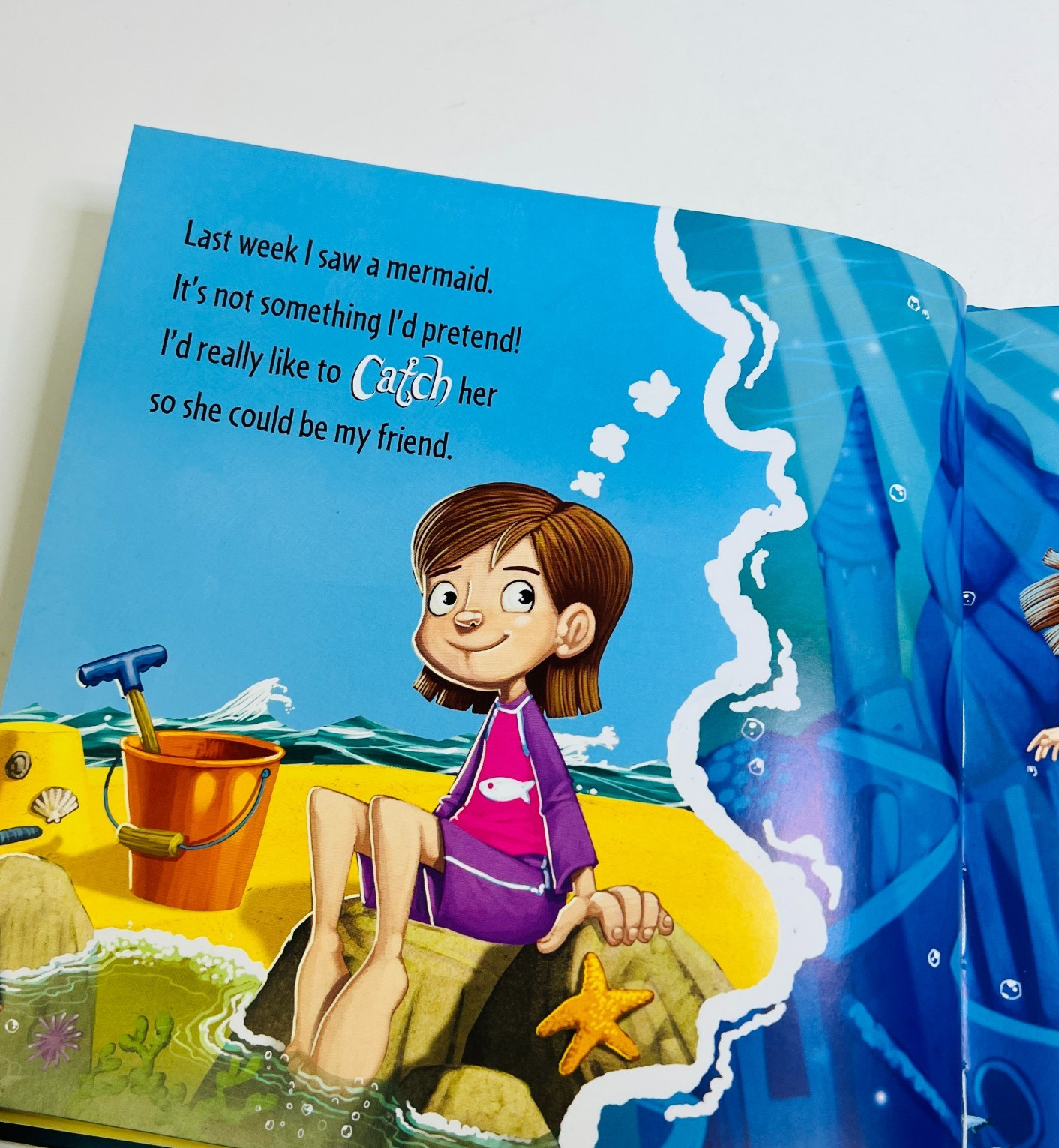 How to Catch a Mermaid Hardcover Adam Wallace & Andy Elkerton