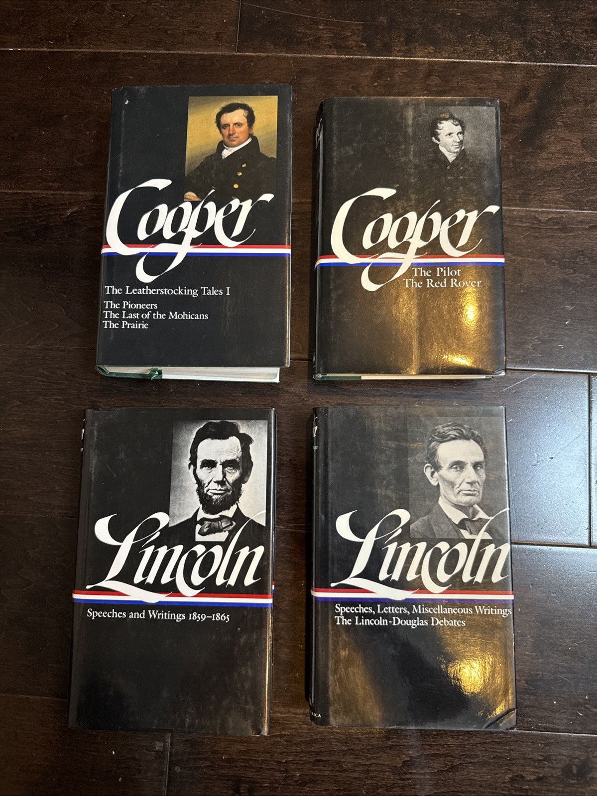 The Library of America Books Lot of 12 Cooper Irving Stowe Dana Stowe Lincoln