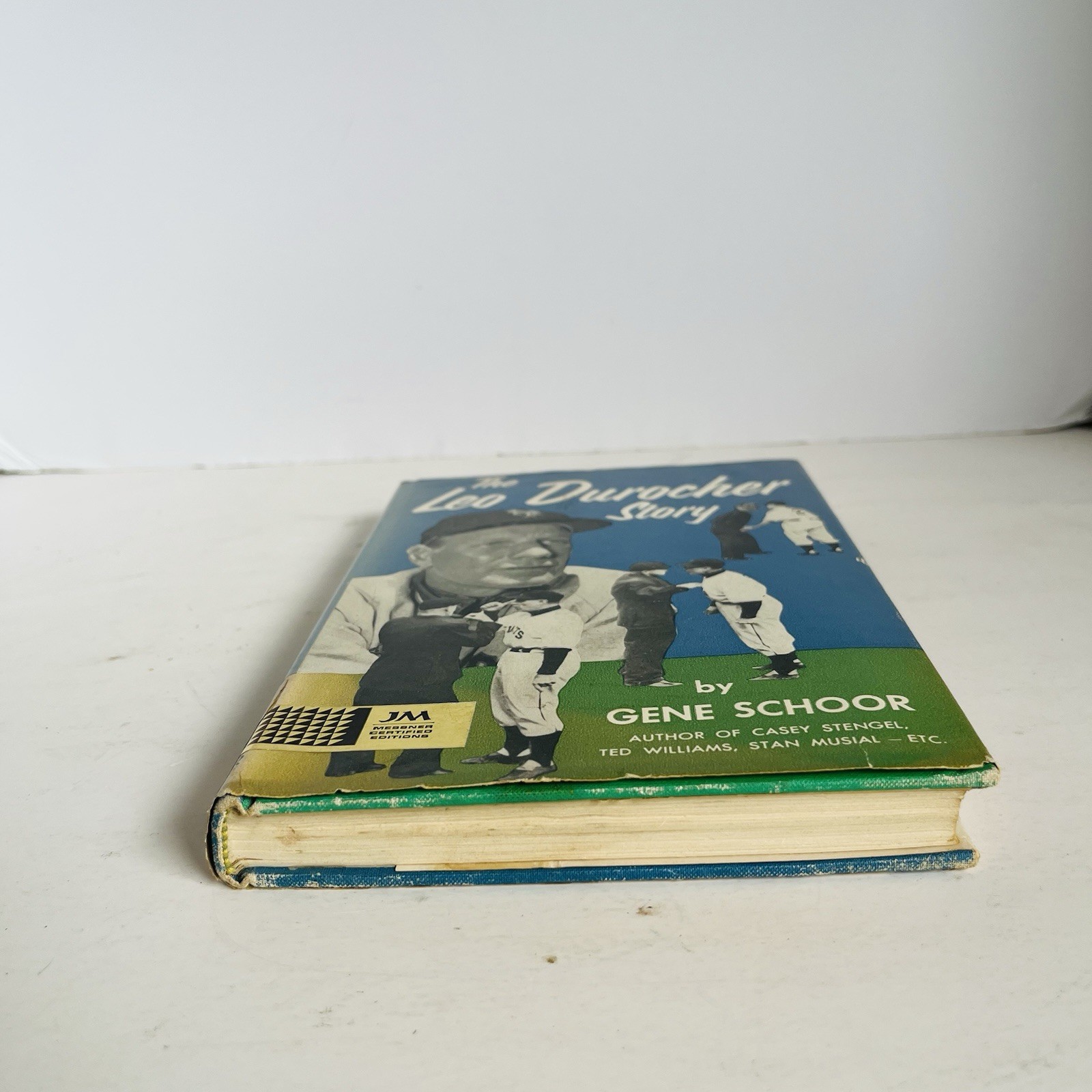 The Leo Durocher Story Gene Schoor Vintage 1963 Hardcover WITH Dust Jacket MLB