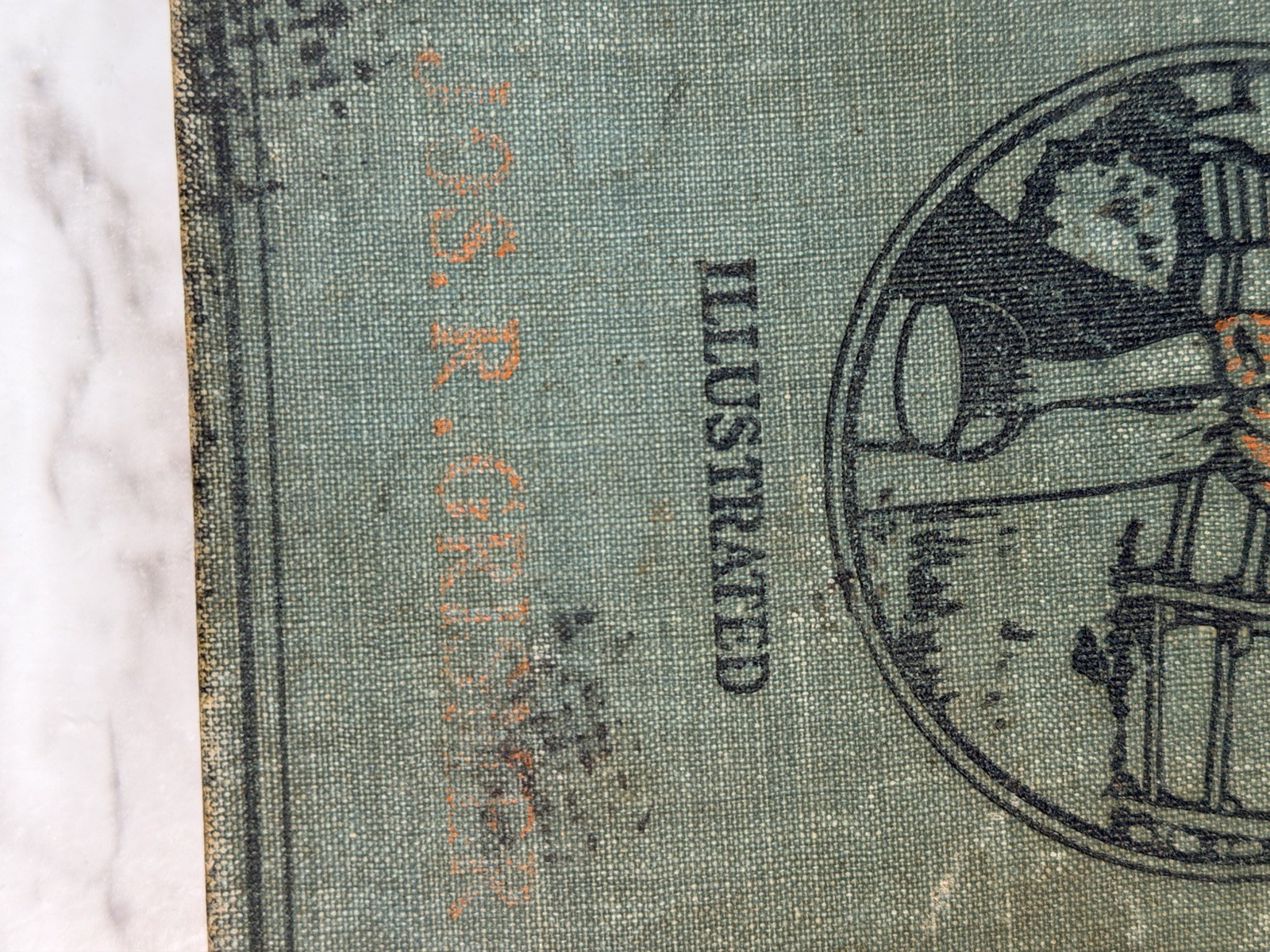 ANTIQUE BOOK 1900 , Way Down East, by Grismer, HB, Illustrated (2653)