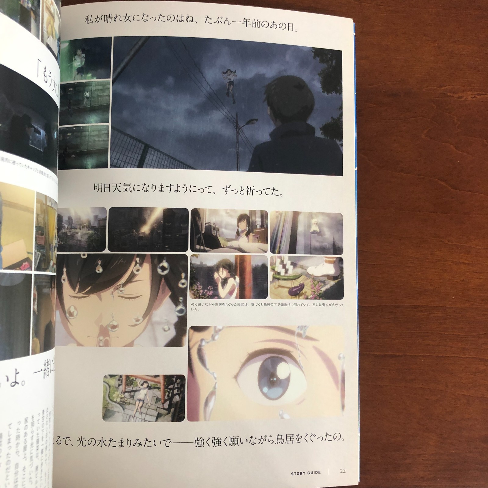 Makoto Shinkai Weathering With You Art Book Illustration
