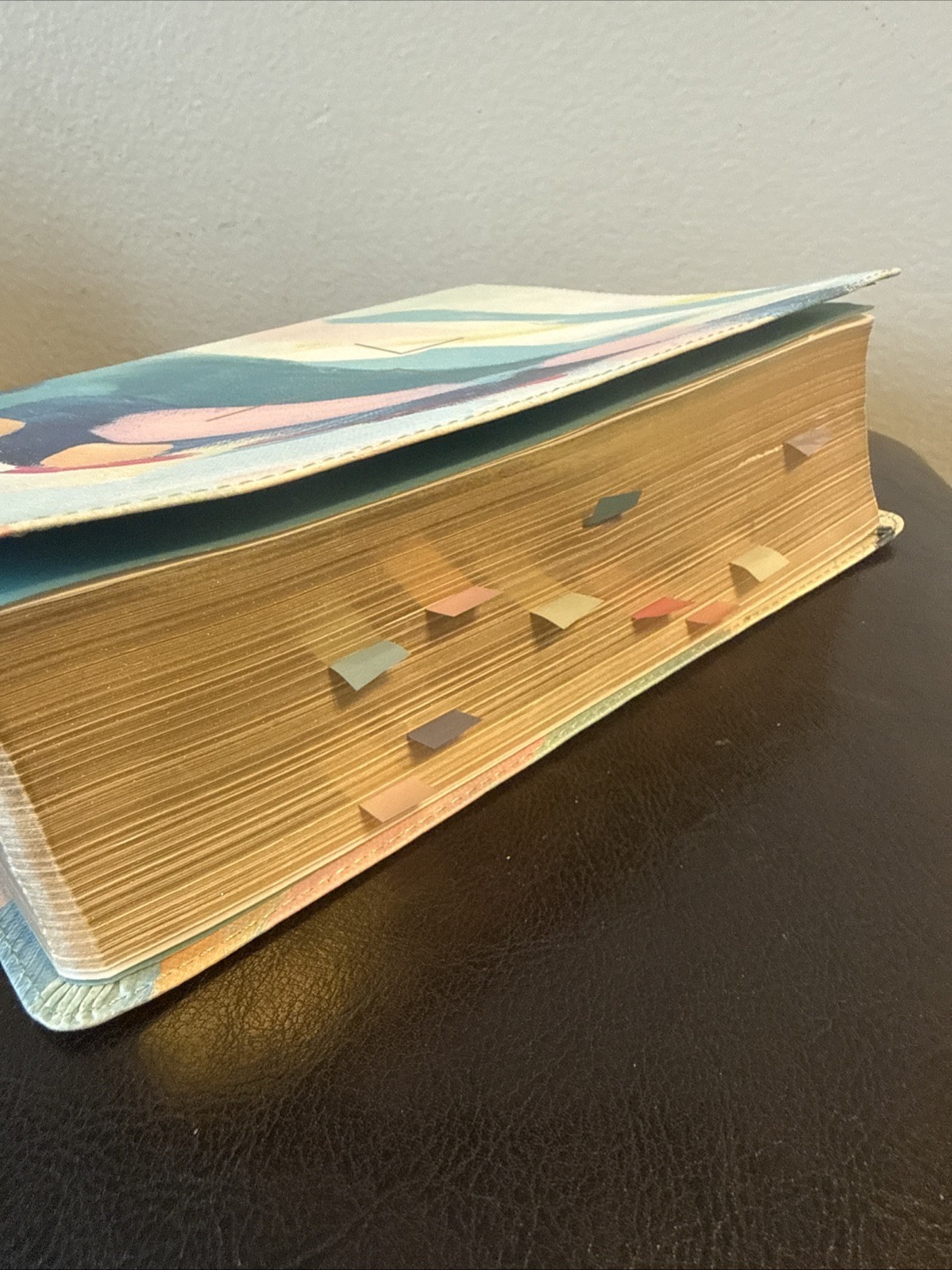 Jesus Bible NIV Edition [Multi-Colour/Teal] by Zondervan (2019, Imitation…