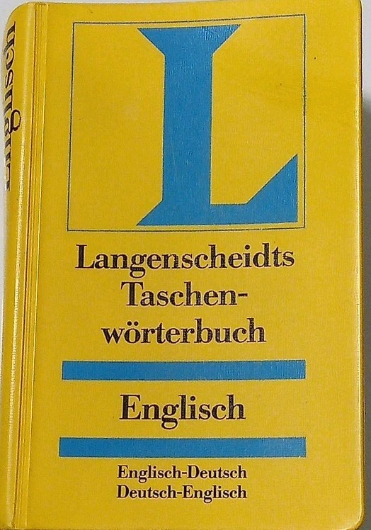 Langenscheidts Taschen-worterbuch (Englisch, Englisch-Deutsch / Deutsch Engl…