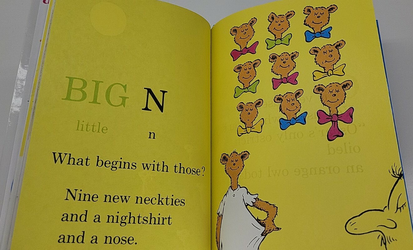 Dr. Seuss&rsquo;s A B C Hardback Dr. Seuss EXCELLENT 7&Prime;x 9&Prime; Beginner Books