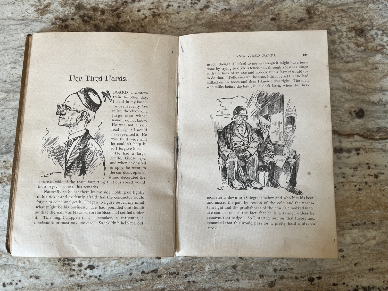 Antique Book Nye & Riley&rsquo;s Railway Guide 1888 – Edgar Nye & James Whitcomb Riley