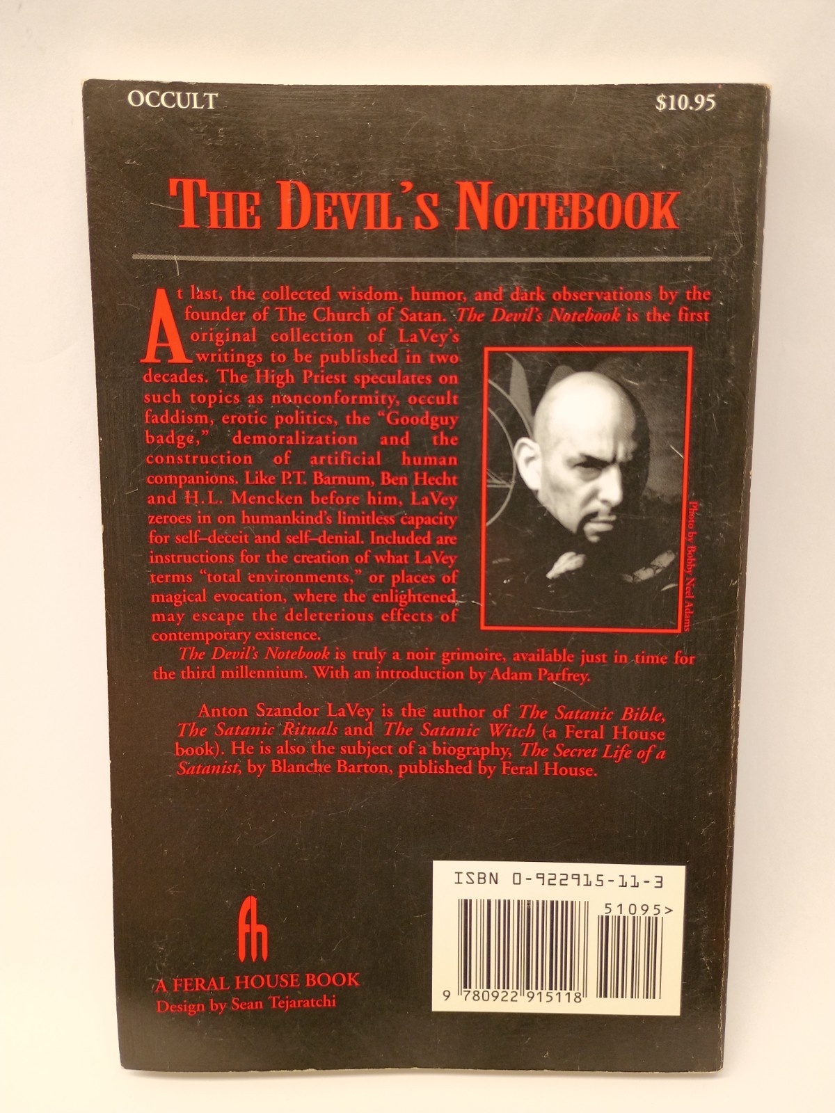 The Devil&rsquo;s Notebook – Paperback By LaVey, Anton Szandor