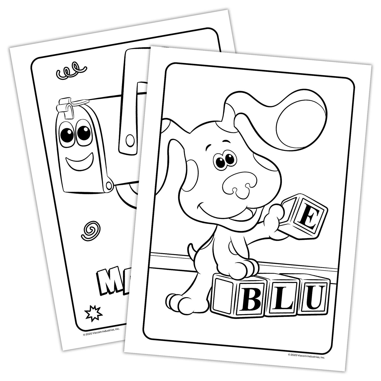 Nickelodeon Blue&rsquo;s Clues and You 16-Page Imagine Ink Coloring B Toy