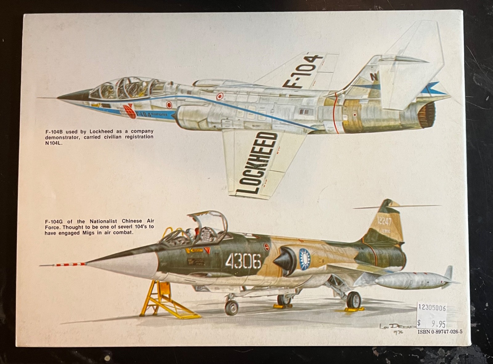 F-104 STARFIGTER in Action #27 Squad/Sig F104A F104B F104C F104D F104F F104G