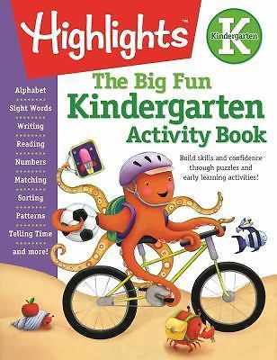 NEW! Highlights Kindergarten « Big Fun Workbook » Puzzles & Learning Activities