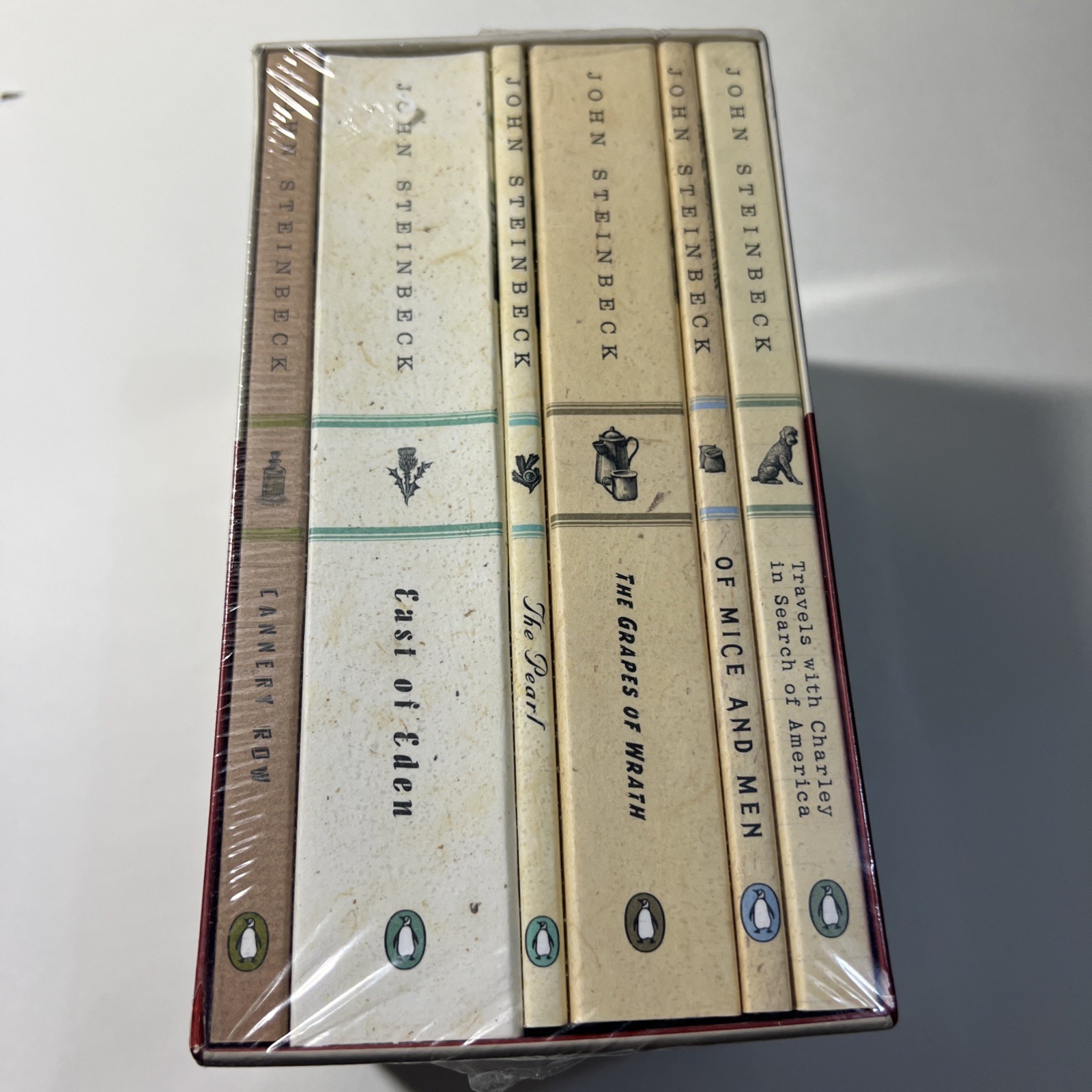 Steinbeck Centennial Editions: All 6 Volumes in Slipcase New Sealed