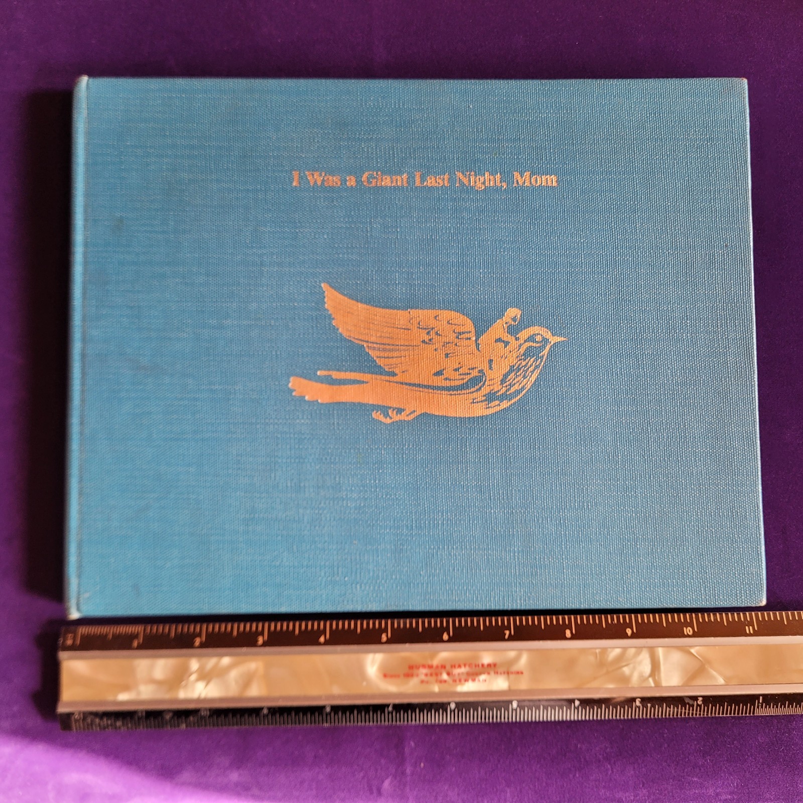 SIGNED Hardcover Children&rsquo;s Book, I Was a Giant Last Night, Mom by Ken Carter