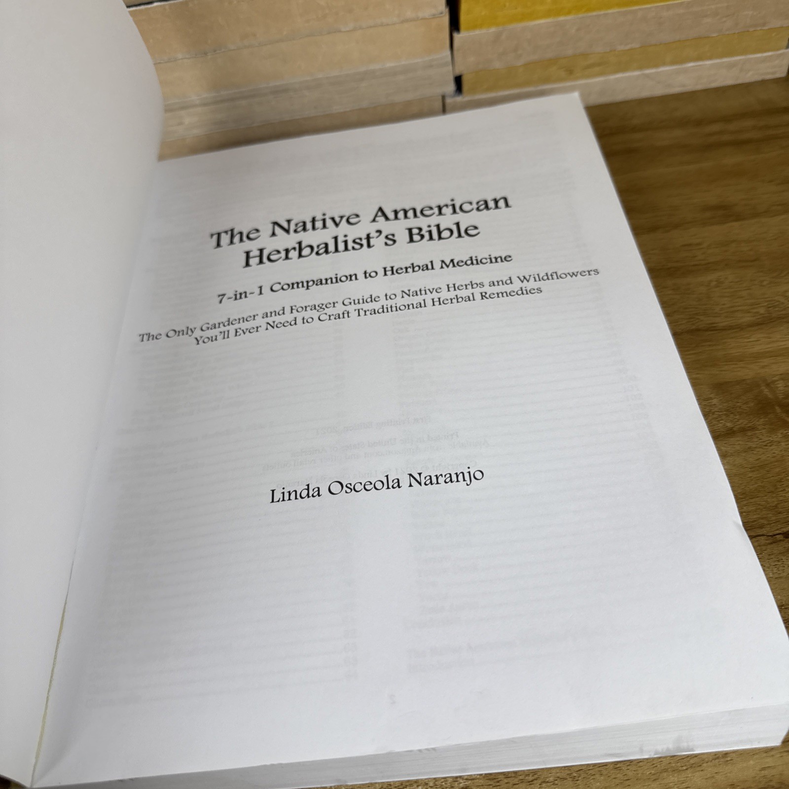 THE NATIVE AMERICAN HERBALISTS BIBLE 7-IN-1 COMPANION TO HERBAL MEDICINE: THE ON