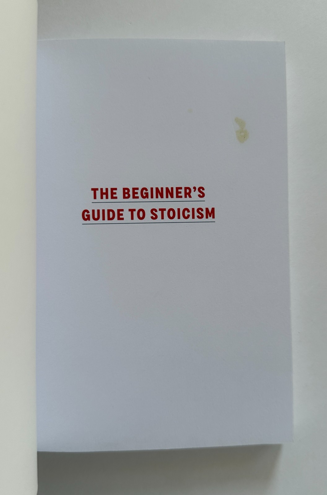 Van Natta THE BEGINNER&rsquo;S GUIDE TO STOICISM: Tools for Emotional Resilience | TPB