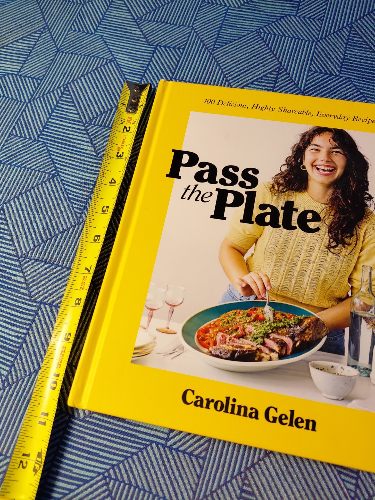 Pass the Plate by Carolina Gelen HARDCOVER BOOK cookbook