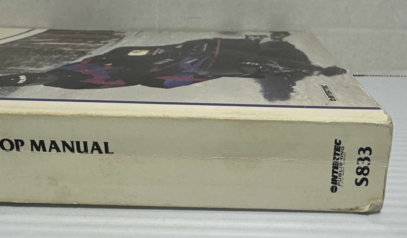 Clymer Polaris Snowmobile Shop Repair Manual 1990-1995 S833