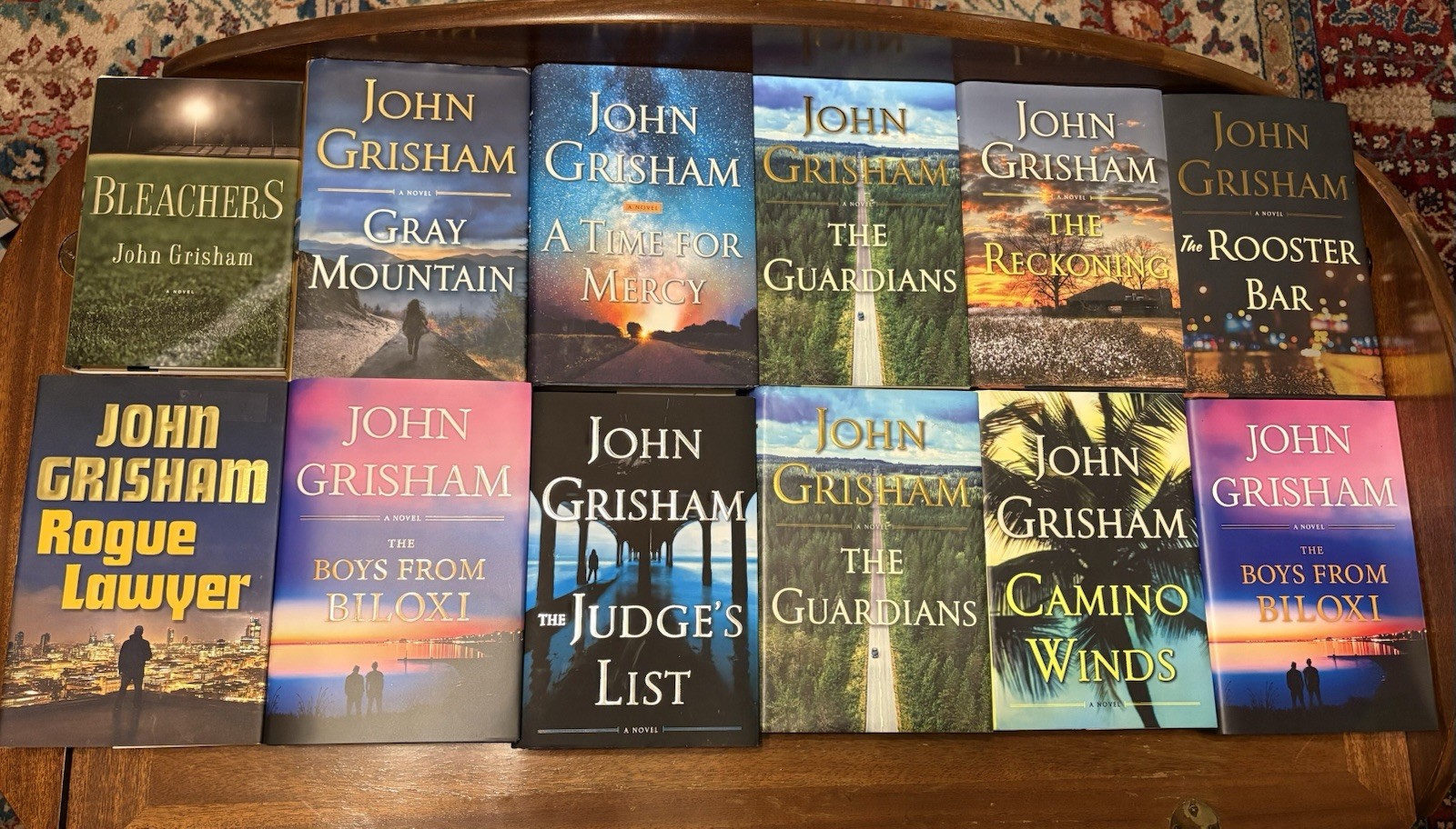 John Grisham Hardcover Book Lot 10+ Books – The Guardians, Camino Winds, Biloxi